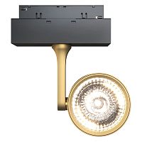 TR024-2-10MG4K Magnetic track system Oko Трековый светильник, цвет -  Матовое Золото, 10W