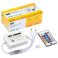 LSC1-RGB-500-IR-20-220-B Контроллер с ПДУ ИК RGB 3 канала 220В 1А 500Вт IEK