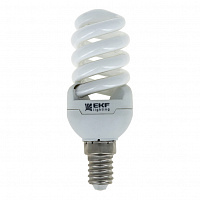 FS-T2-7-865-E27 Лампа энергосберегающая FS-спираль 7W 6500K E27 10000h EKF Simple