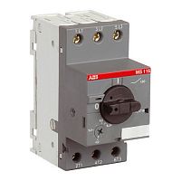 1SAM250000R1006 Силовой автомат для защиты двигателя ABB MS116 1.6А 3P, термомагнитный расцепитель, 1SAM250000R1006 1SAM250000R1006 Силовой автомат для защиты двигателя ABB MS116 1.6А 3P, термомагнитный расцепитель, 1SAM250000R1006