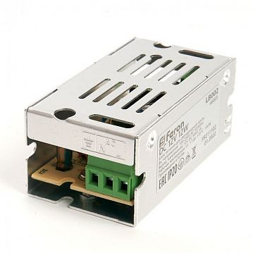 48005 Трансформатор электронный для светодиодной ленты 12W 12V (драйвер), LB002  - фотография 3