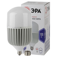 Б0032090 Лампа светодиодная ЭРА STD LED POWER T160-100W-6500-E27/E40 Е27 / Е40 100Вт колокол холодный дневной свет