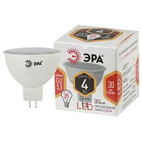 Б0017897 Лампочка светодиодная ЭРА STD LED MR16-4W-827-GU5.3 GU5.3 4Вт софит теплый белый свeт
