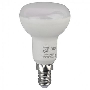 Б0048023 Лампочка светодиодная ЭРА STD LED R50-6W-860-E14 Е14 / Е14 6Вт рефлектор холодный дневной свет  - фотография 3