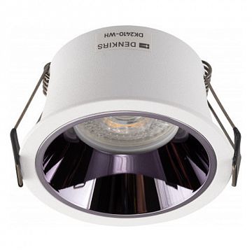 DK2410-WH DK2410-WH Встраиваемый светильник, IP 20, 5 Вт, GU10, бело-черный, алюминий