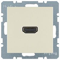 3315438982 Розетка HDMI Berker, скрытый монтаж, бежевый, 3315438982 3315438982 Розетка HDMI Berker, скрытый монтаж, бежевый, 3315438982