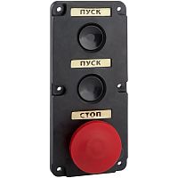 150735 Пост кнопочный ПКЕ 112-3-У3-IP40-КЭАЗ (красный гриб)