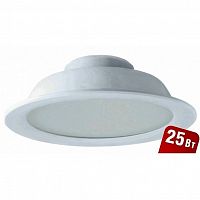 94838 Светильник Navigator 94 838 NDL-P1-25W-840-WH-LED(аналог Downlight КЛЛ 2х26 d222