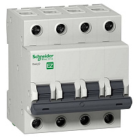 EZ9F14416 Автоматический выключатель Schneider Electric Easy9 4P 16А (B) 4.5кА, EZ9F14416