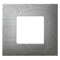 2700617-805 Декоративная рамка 1 пост Simon SIMON 27 PLAY, серый, 2700617-805
