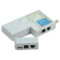 WH3468 ITK Тестер для витой пары 4в1 RJ45/RJ11/BNC/USB с элем. пит.