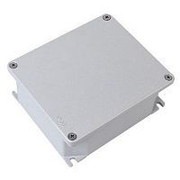 653S00 Коробка ответвительная алюминиевая окрашенная с силиконовымуплотнителем, tмон. И tэксп. = -60,  IP66/IP67, RAL9006, 90х90х53мм (упак. 1шт)