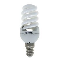 FS-T2-7-827-E27 Лампа энергосберегающая FS-спираль 7W 2700K E27 10000h EKF Simple