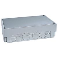ISM50330 КОРОБКА УСТАНОВОЧНАЯ выс.(75-95) 188х265мм для лючков на 6/8 постов ISM50330 КОРОБКА УСТАНОВОЧНАЯ выс.(75-95) 188х265мм для лючков на 6/8 постов