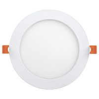 LDVO0-1606-1-12-6500-K01 Светильник ДВО 1606 белый круг LED 12Вт 6500 IP20 IEK