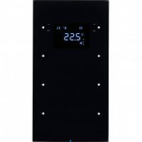 75643055 Touch sensor, 3-канальный, стекло, with thermostat, черный, R.3