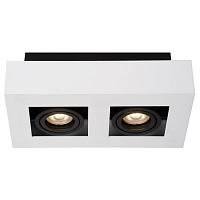 09119/11/31 XIRAX Потолочный светильник 2xGU10/5W LED DTW White