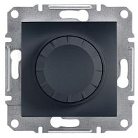 ITR660-0171 Rotary Dimmer, 315 VA, 2-way - Anthracite // (Without Frame) - (EU C / F Type) Без рамки