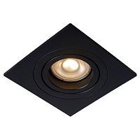 22955/01/30 TUBE Встраиваемый светильник Square Ø9.2cm Black