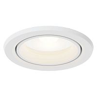 DL014-6-L9W Downlight Phill Встраиваемый светильник, цвет -  Белый, 9W