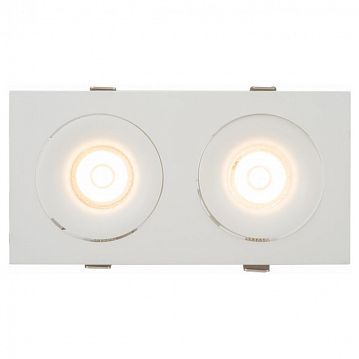 DK2122-WH DK2122-WH Встраиваемый светильник, IP 20, 50 Вт, GU10, белый, алюминий  - фотография 2