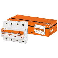 SQ0208-0091 Автоматический выключатель TDM Electric ВА47-125 4P 40А (C) 15кА, SQ0208-0091