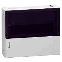 MIP12112T RESI9 MP(MINI PRAGMA)ЩИТ НАВЕС.C ДЫМ ДВ.1РЯД/12МОД,IP40,IK07,63А,2клеммы,Италия